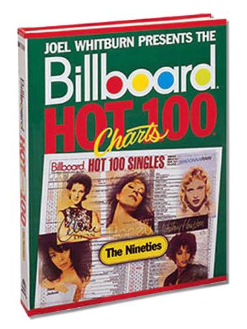 Cover of Billboard Hot 100 Charts: The 1990s (Print On Demand Book)