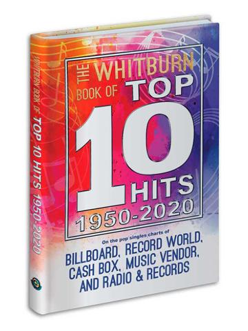Cover of The Whitburn Book Of Top 10 Hits 1950-2020 (Print On Demand Book)